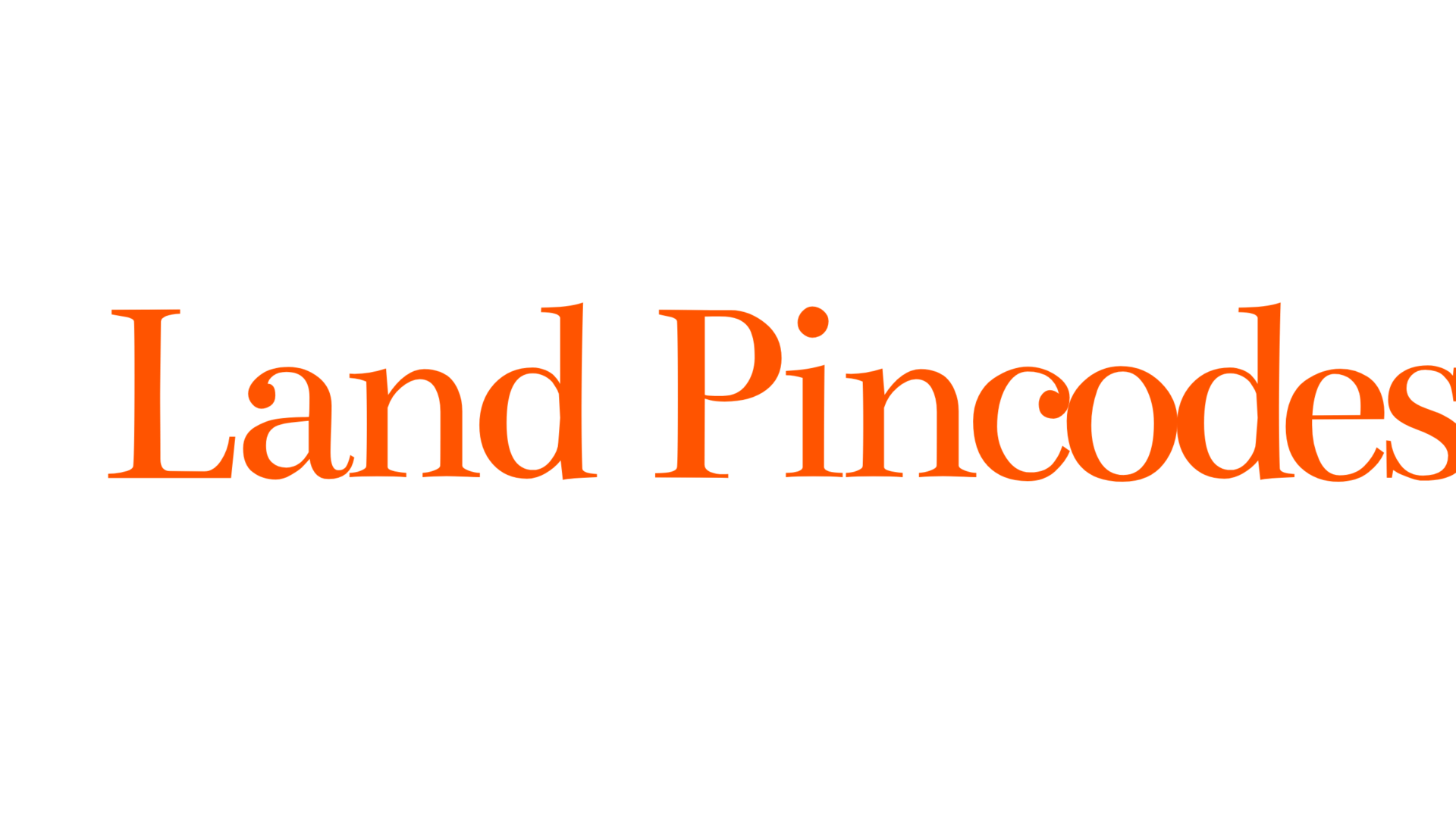 Land Pincodes